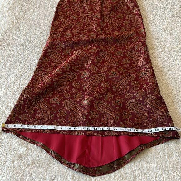 Xscape paisley formal maxi skirt size 8 - Picture 9 of 16